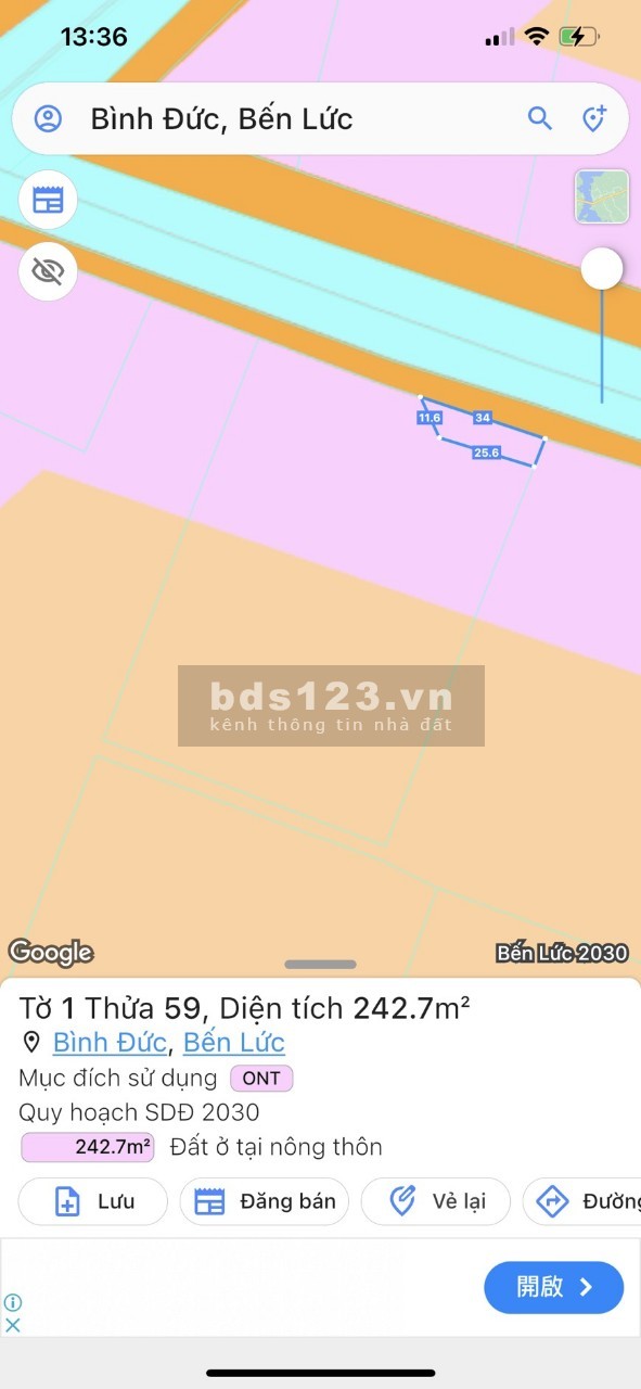 Chủ kẹt tiền cần bán lại miến vườn tâm huyết 800tr/1000m2 nằm giữa 2 đường TL818 và TL816