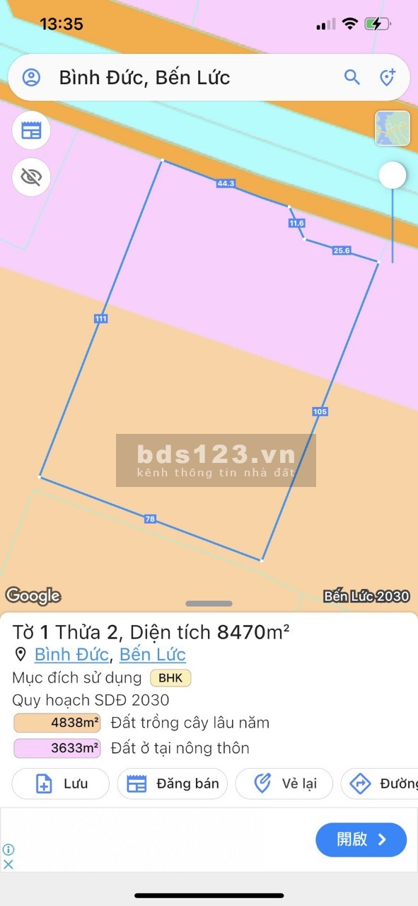 Chủ kẹt tiền cần bán lại miến vườn tâm huyết 800tr/1000m2 nằm giữa 2 đường TL818 và TL816