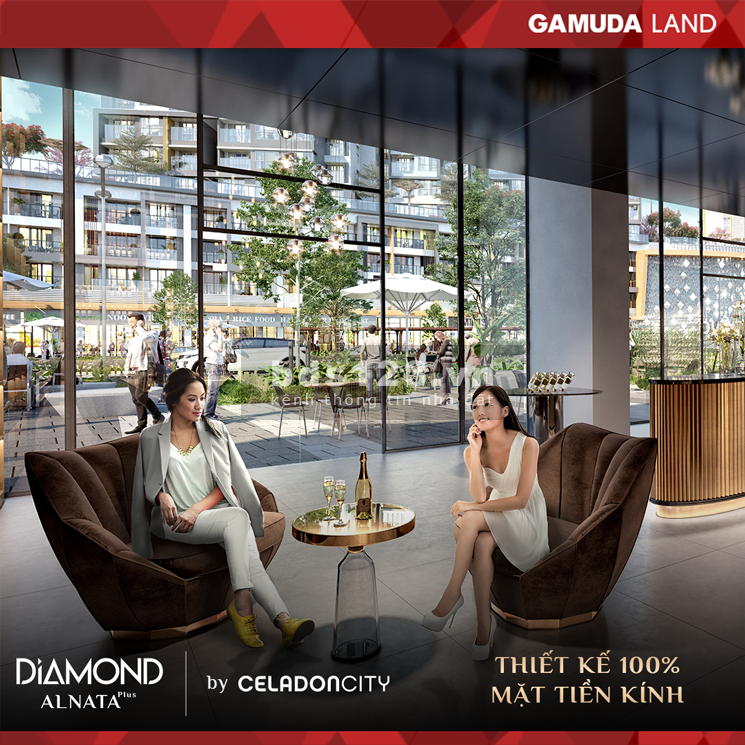 Shophouse Celadon Tân Phú 200 - 700m2, 1 trệt + 1 lửng, mặt tiền 62m, sẵn HĐ thuê lợi nhuận 5-7%/năm