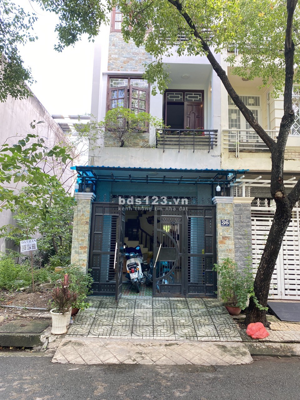 Cho thuê Nhà Phố 4 lầu 5x20m An Phú Hưng, Full nội thất, trước mặt là công viên. Giá thuê 25tr/tháng