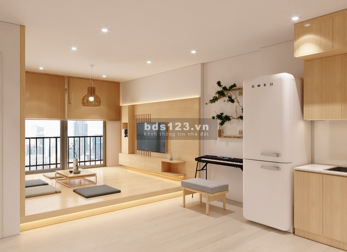 chuyển nhượng căn Hộ 1N+ 48m2 tòa s4 thiết kế Nhật Bản siêu đẹp vinhomes smart city Tây Mỗ