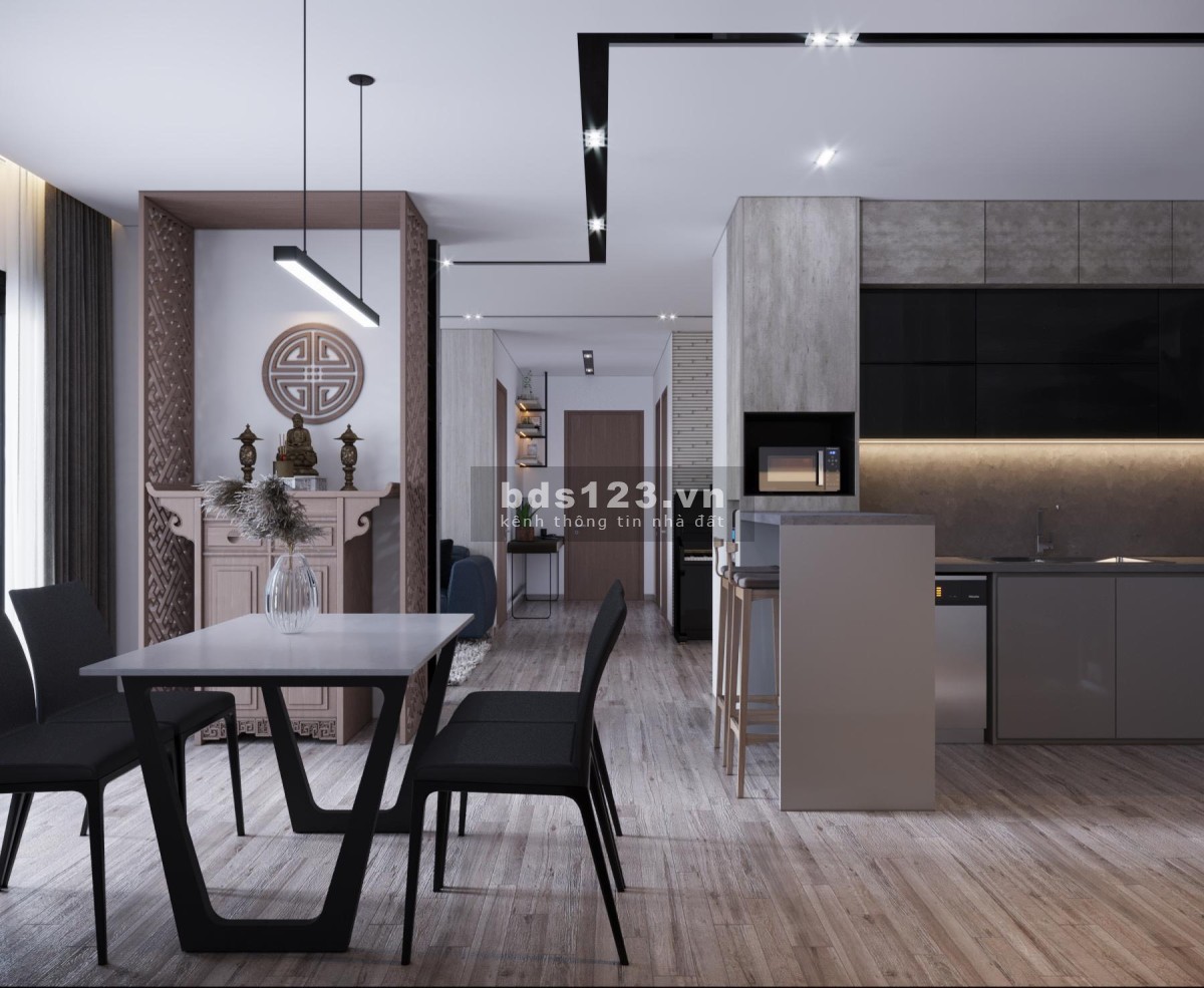 Bán căn đập thông 98m2 3PN siêu thoáng FULL ĐỒ An Cường siêu đẹp tại Vinhomes smart city Tây Mỗ