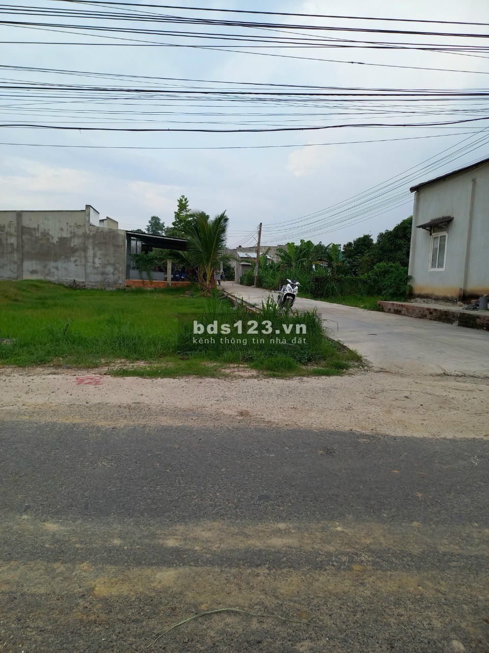 Bán lô đất 2 MT ngang 8x16 full thổ cư cách ngã tư Tân Quy 2km 1/TL8 Trung An GIÁ1 TỶ 5 TL