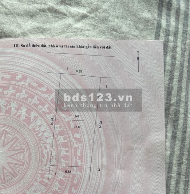 Nhà em chính chủ cần bán 98m2 đất ở tổ 10, thị trấn Quang Minh, Mê Linh, Hà Nội.