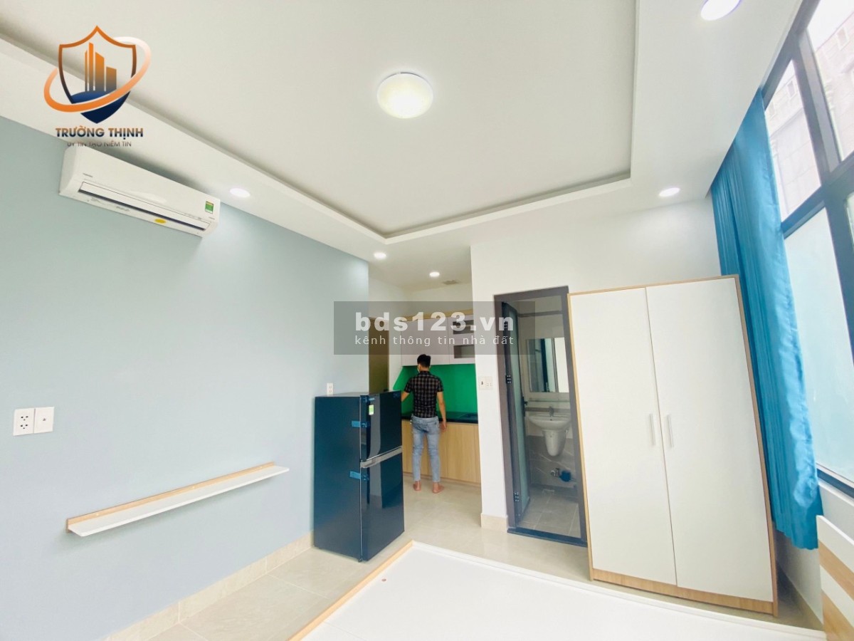 Studio Bancol full nt cao cấp trống sẳn cho thuê ngang ngã 4 Nguyễn Oanh, Phan Văn Trị