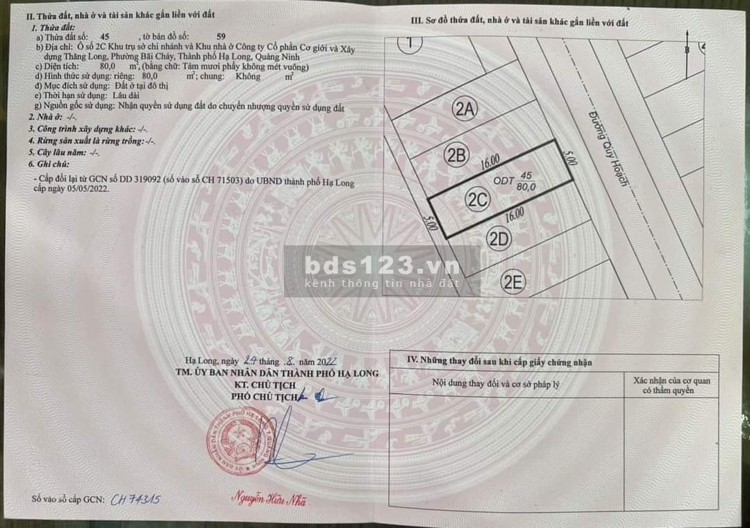Bán 3 ô đất cạnh Công an Cứu hỏa - Bãi Cháy - Gần Công an Tỉnh