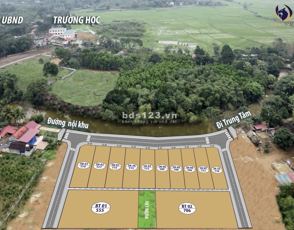 Chính chủ bán lô đất mặt hồ, sổ đỏ riêng từng lô, vị trí đầu tư tiềm năng giá chỉ 160 triệu/ lô