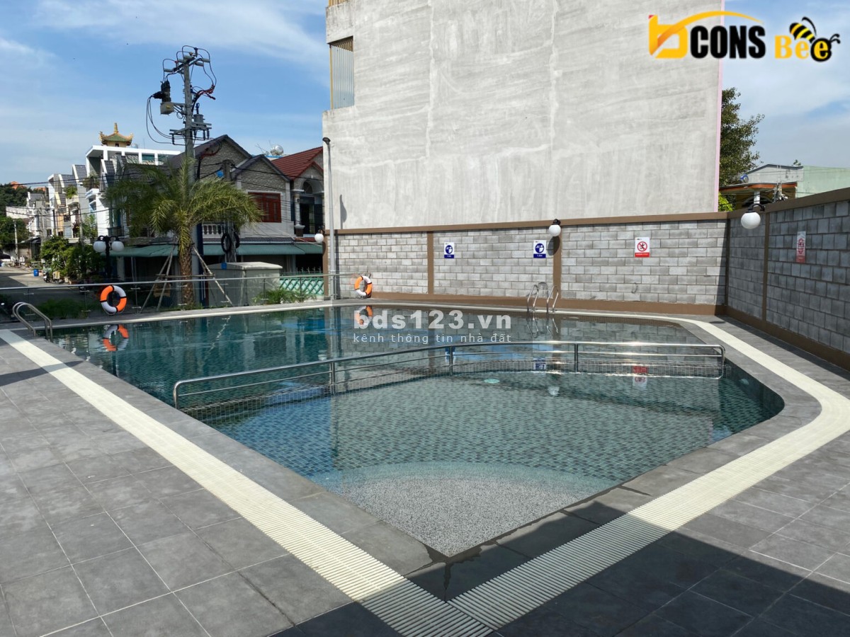 Cho thuê căn hộ Bcons Bee 1 phòng ngủ có máy lạnh giá 4,5tr/ tháng