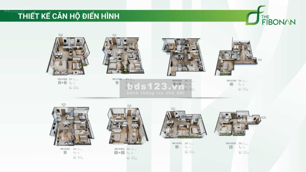 Mở bán chung cư The Fibonan, Chỉ từ 2.8 tỷ full nội thất cao cấp, CK+ Quà tặng lên đến 9%