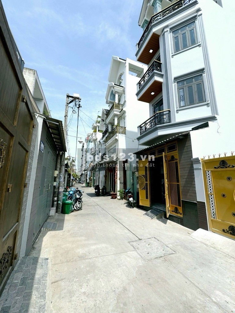 Nhà 4 lầu 108m2 hẻm ô tô (8x14) sát MT Hương lộ 2. Sổ hồng riêng, giá chỉ nhỉnh 6 tỏi