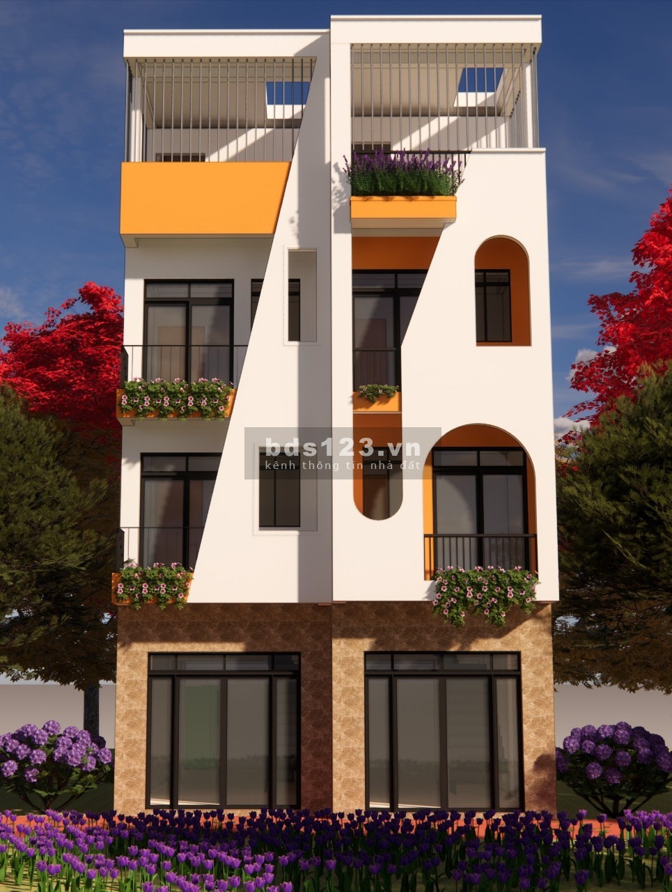 Bán nhà đẹp liền kề 2 căn khang trang 42m, 3.250 ty/ 1 căn