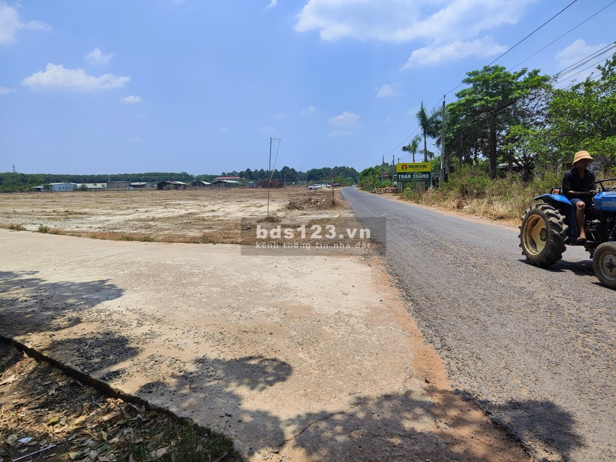 Đất mặt tiền đường nhựa 32m, sổ sẵn công chứng ngay, chỉ 3xx sở hữu ngay