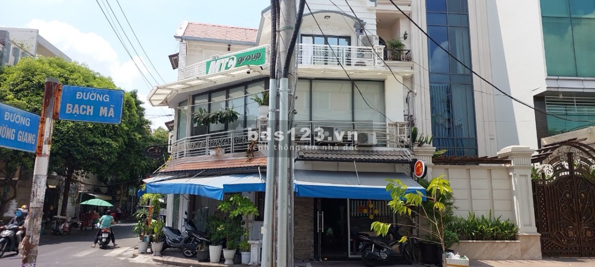 Cho thuê căn góc MT Bạch Mã - Hương Giang, Phường 15, Cư Xá Bắc Hải, Q10