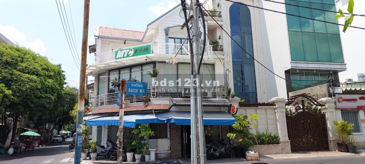 Cho thuê căn góc MT Bạch Mã - Hương Giang, Phường 15, Cư Xá Bắc Hải, Q10