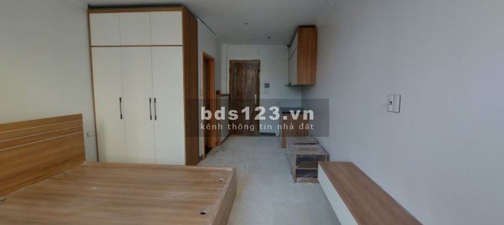 Diện tích 63m2, ngang 4.2m, 8 tầng. Với 23 phòng căn hộ khép kín.