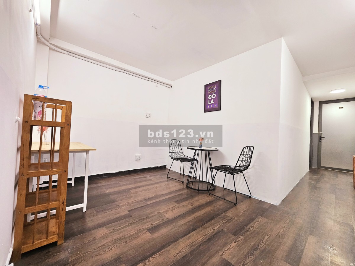 Cho thuê căn 1ph ngủ + Khách, tách bếpngay Chu Văn An