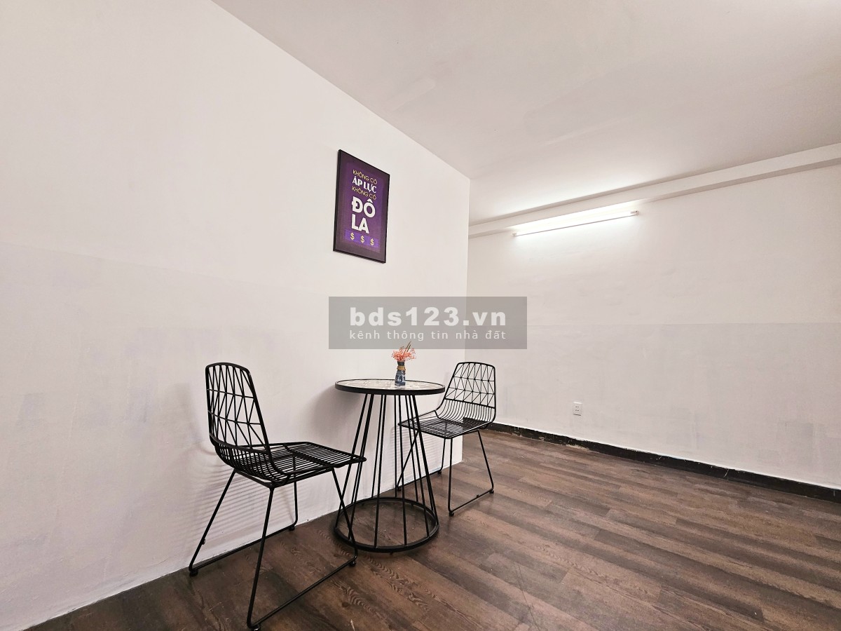 Cho thuê căn 1ph ngủ + Khách, tách bếpngay Chu Văn An