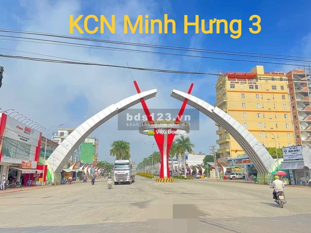 Bán cặp liền kề xây trọ ngay Khu Công Nghiệp Minh Hưng Chơn Thành giá rẻ