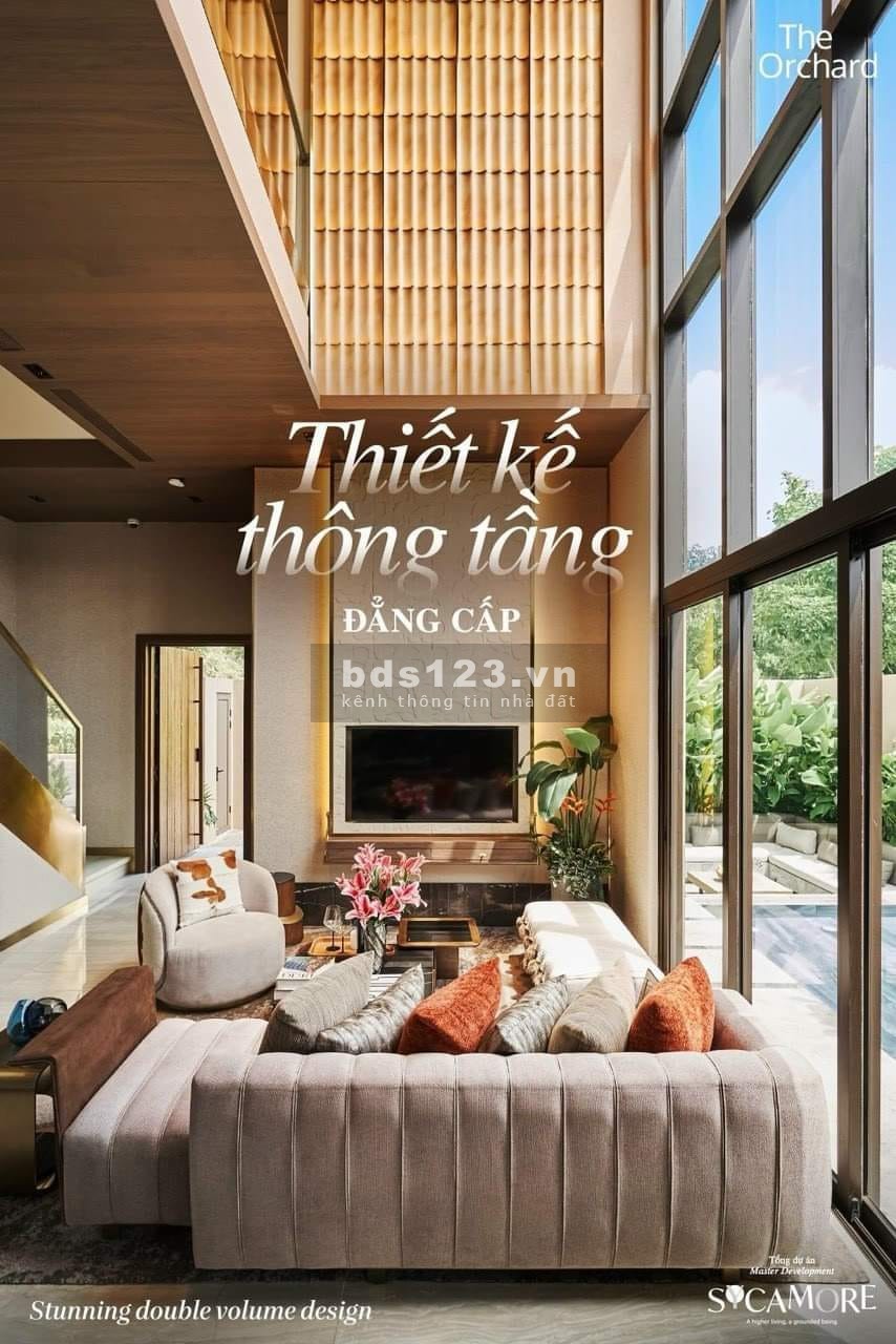Mở bán đợt 1, Nhà phố Biệt Thự Sycamore, chỉ 30% sở hữu ngay, ân hạn gốc lãi 24 tháng.