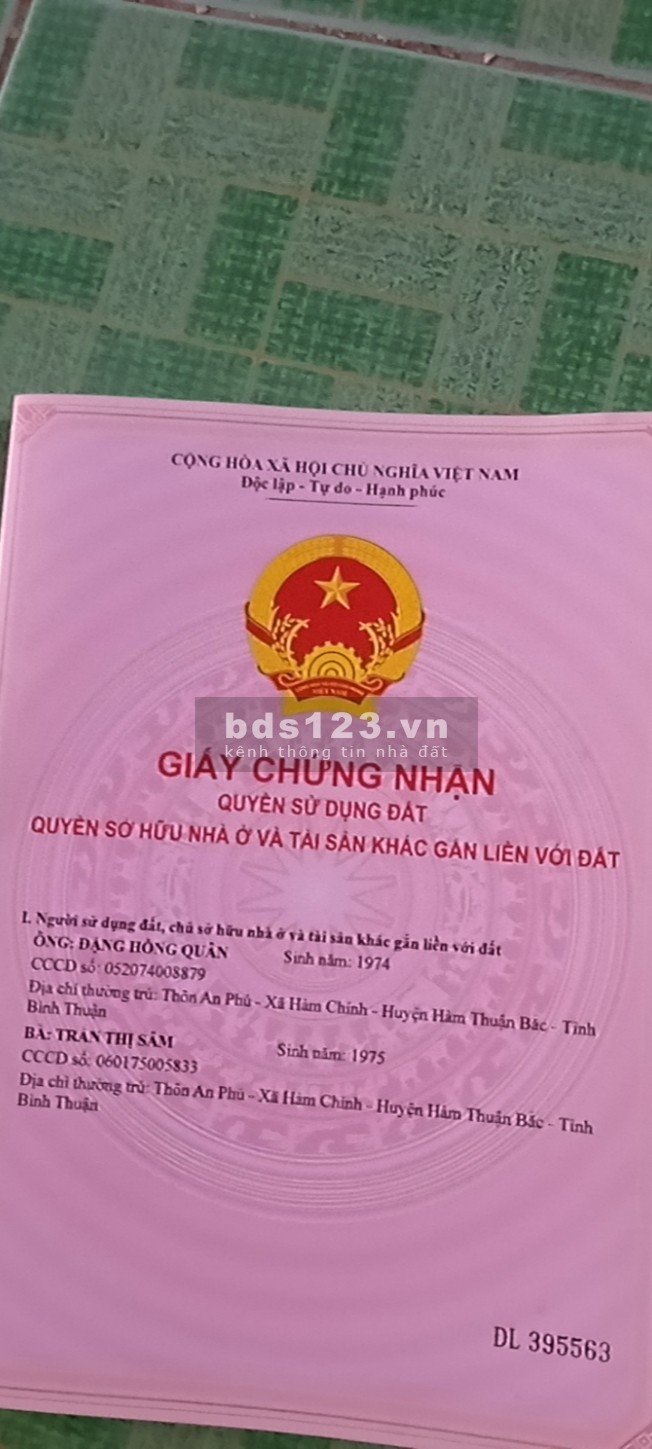 Chính chủ bán 8 xào giá (300tr/xào) đất nông nghiệp Hàm Chính QL28