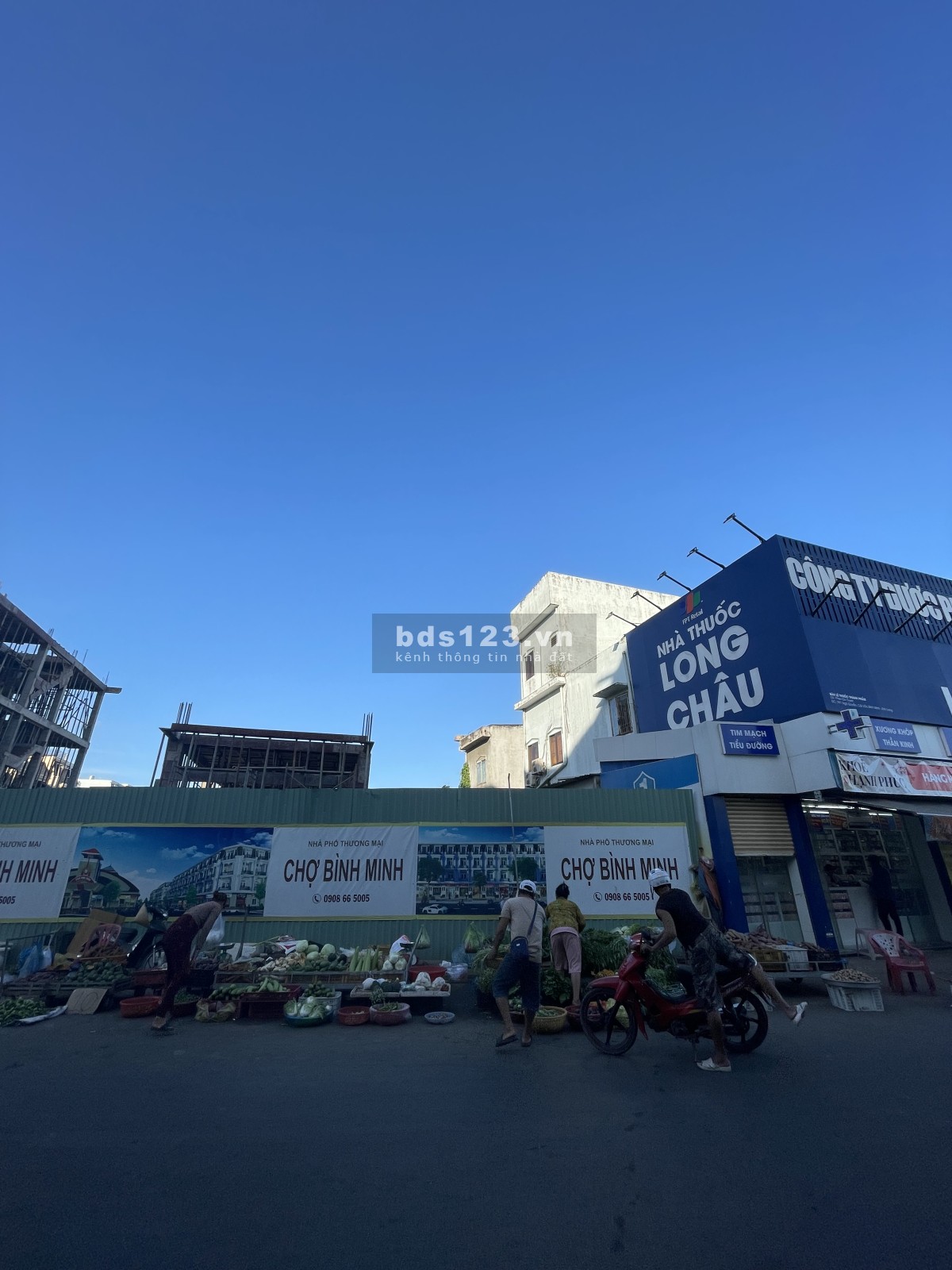 Bán nhà phố 1 trệt 3 lầu Thị Xã Bình Minh