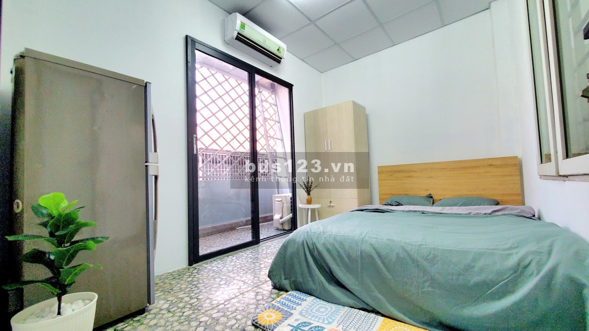 Cho thuê căn 2ph ngủ + Bếp Riêng, Ngay khu Biệt thự Bình Lợi