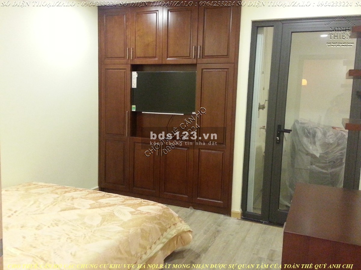 (Chung Cư Sun Square 21 Lê Đức Thọ) Cho thuê căn 3n full nội thất diện tích 101m2