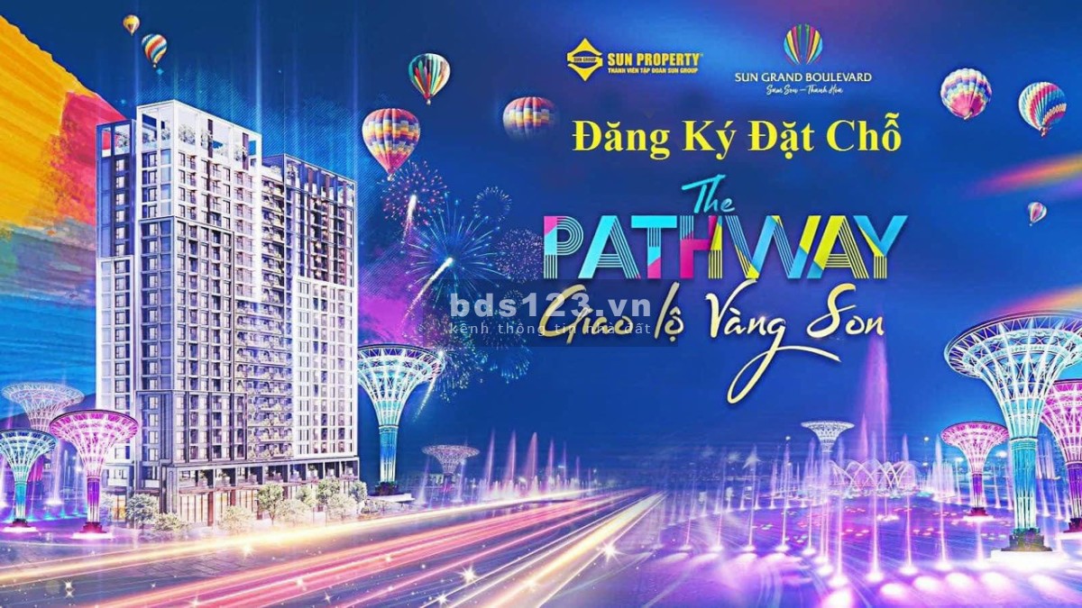 Mở bán đợt 1: Chọn ngay căn hộ ưu đãi giá tốt tại The Pathway Sầm Sơn!