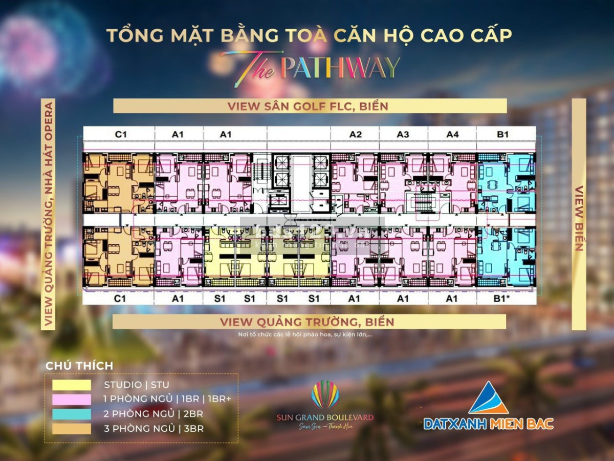 Mở bán đợt 1: Chọn ngay căn hộ ưu đãi giá tốt tại The Pathway Sầm Sơn!