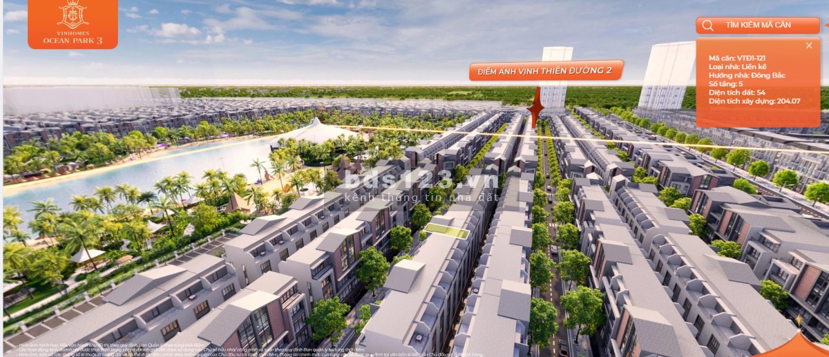 Chỉ với 2.5 tỷ - Sở hữu ngay shophouse Vịnh Thiên Đường - Cổng vịnh biển Bốn Mùa, sổ đỏ lâu dài