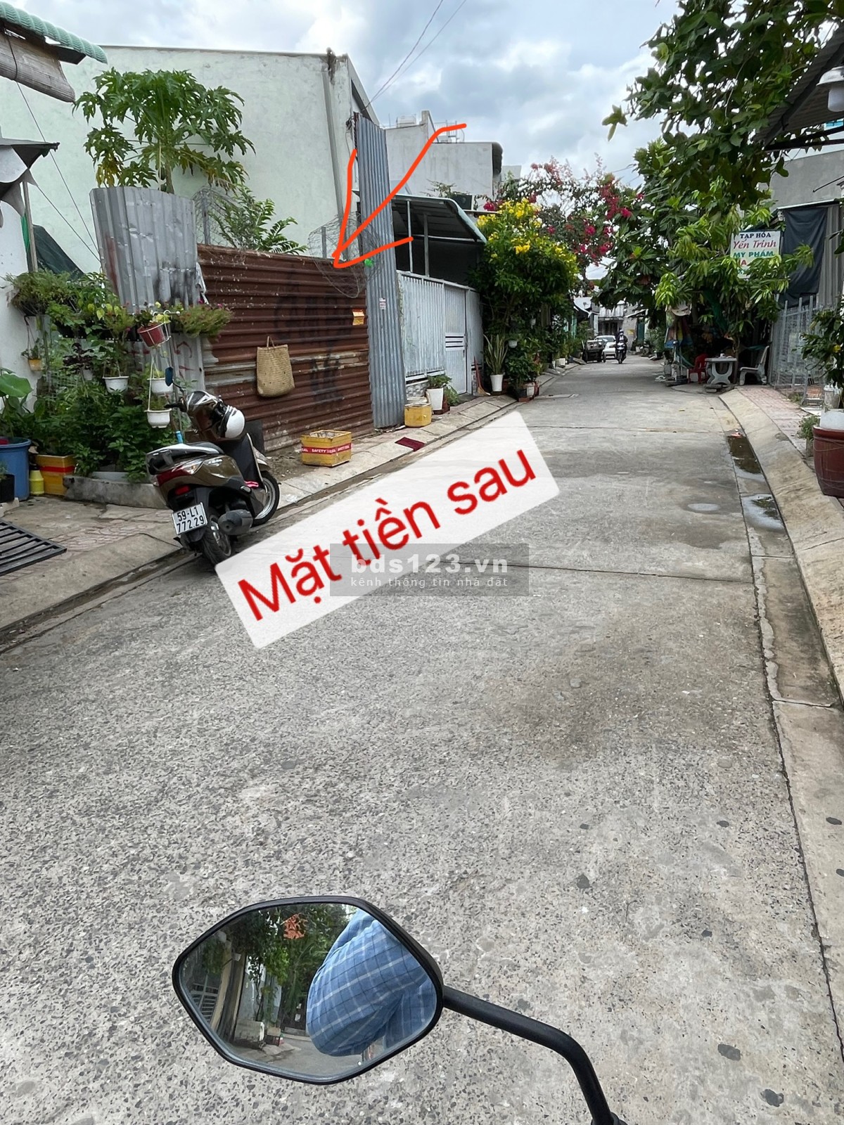 Bán đất chính chủ ngay mặt tiền đường Đào Sư Tích, xã Phước Lộc, huyện Nhà Bè.