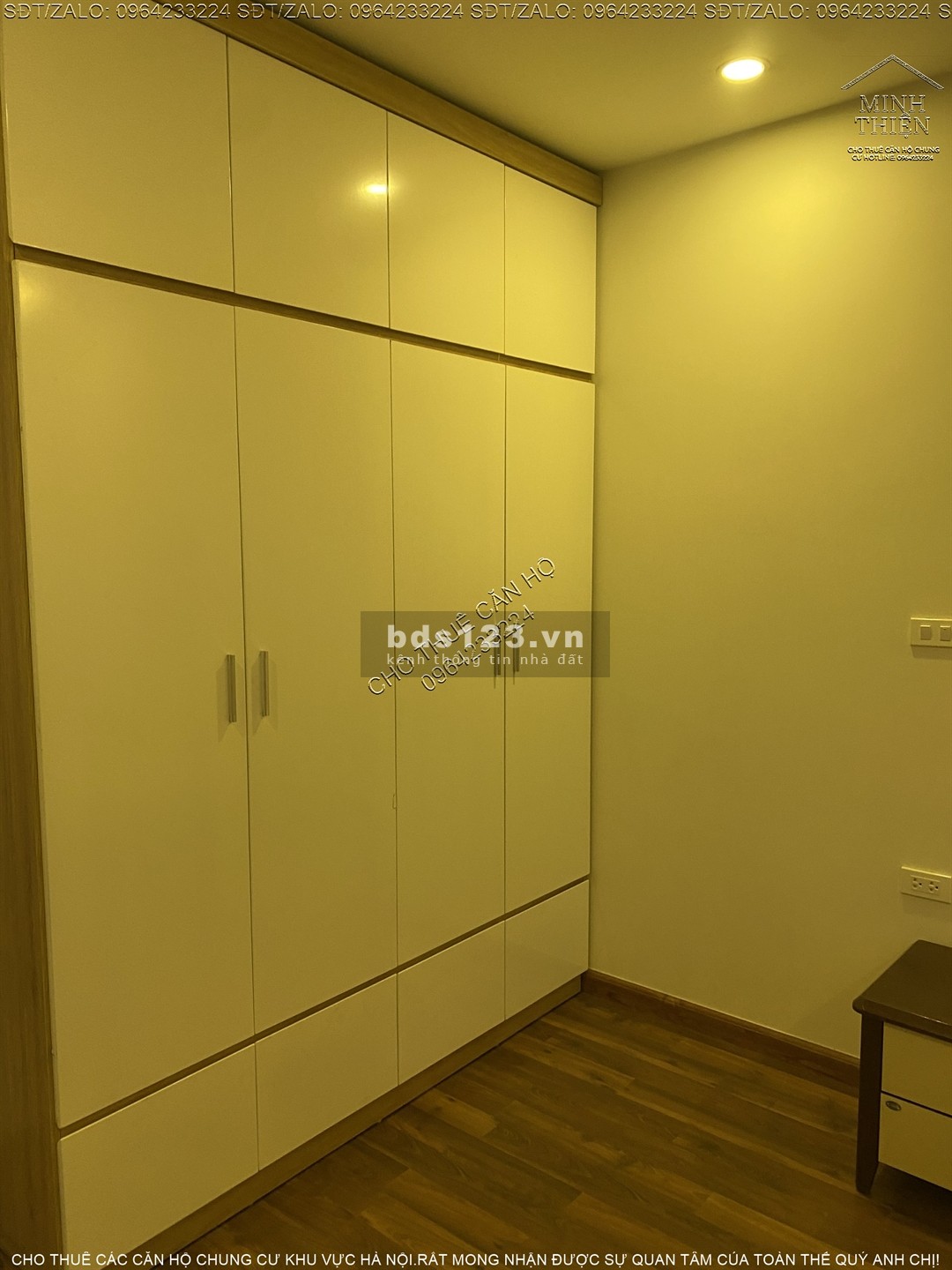 Goldmark City cho thuê căn 3 ngủ full nội thất diện tích 123m2 tầng cao tòa R3 giá thuê Linh Động