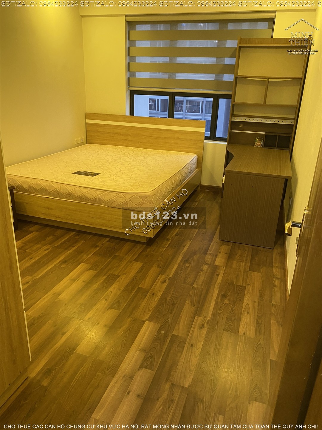 Goldmark City cho thuê căn 3 ngủ full nội thất diện tích 123m2 tầng cao tòa R3 giá thuê Linh Động