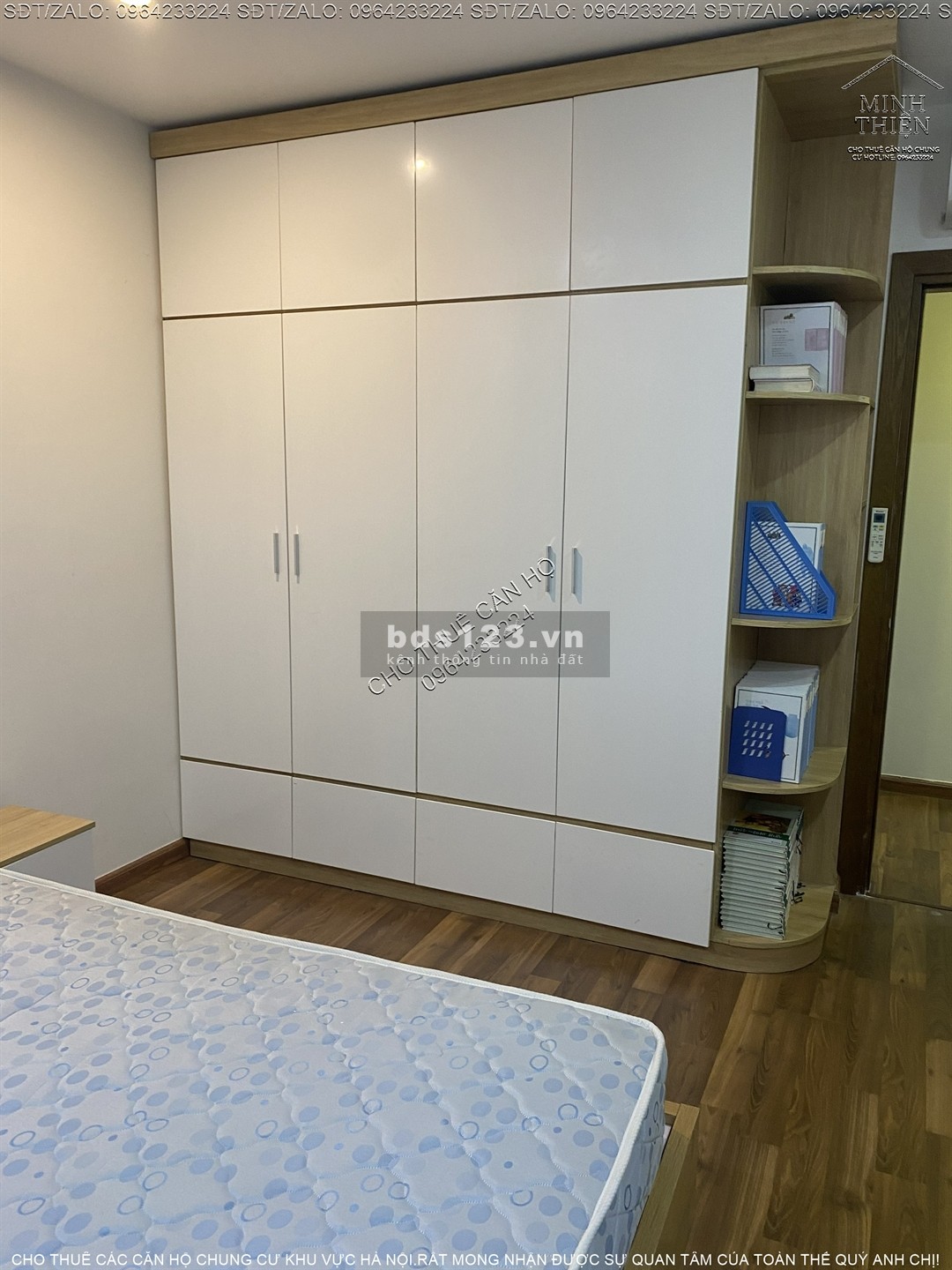 Goldmark City cho thuê căn 3 ngủ full nội thất diện tích 123m2 tầng cao tòa R3 giá thuê Linh Động