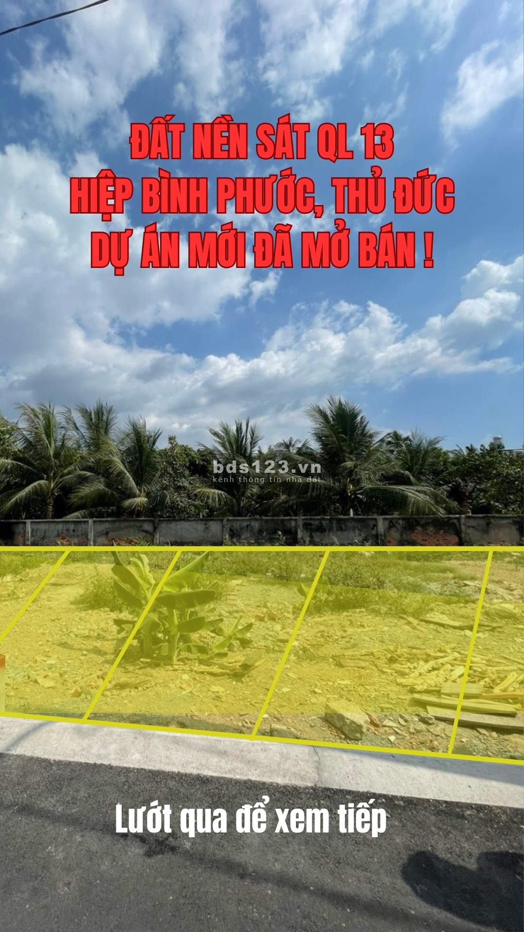 Giá cắt lỗ đất Hiệp Bình Phước, chính chủ