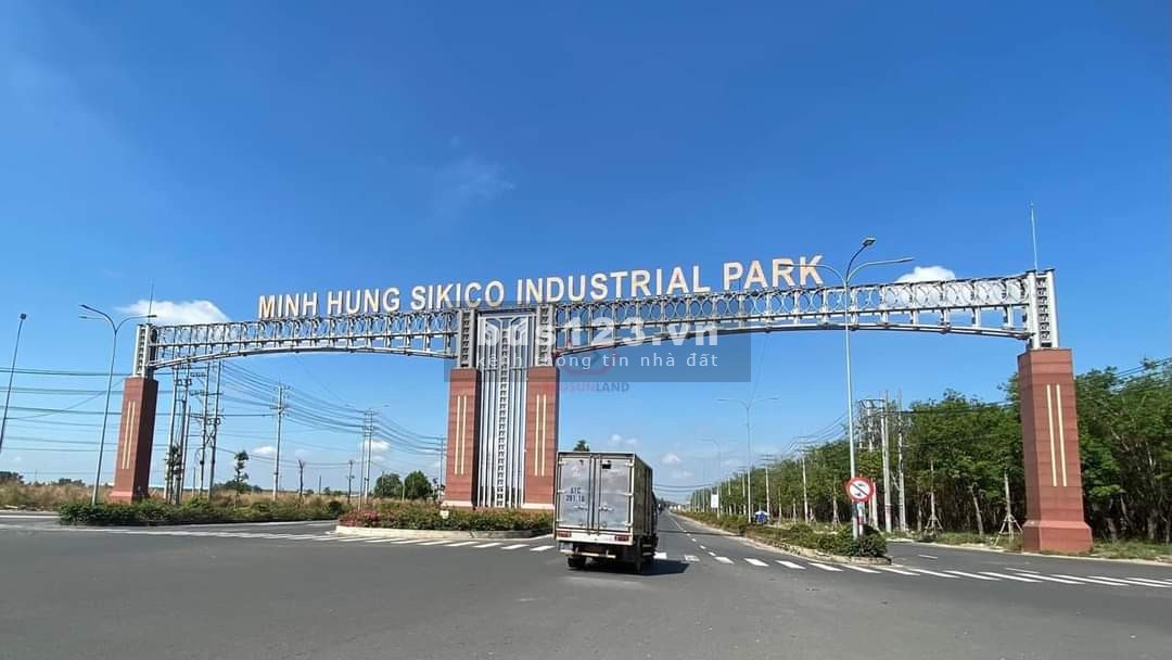 Đất Chơn Thành giá rẻ mặt tiền nhựa LG 32m