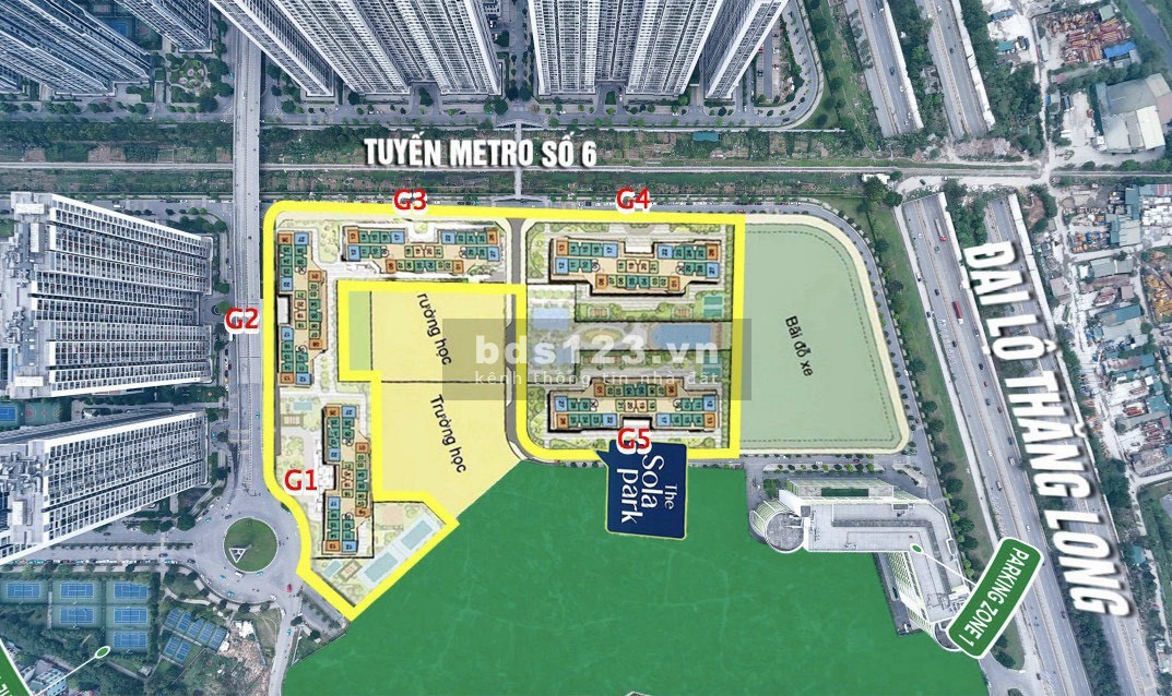 Cơ hội vàng chiết khấu 3% cho 500 căn hộ booking đầu tiên. Sola Park - Vinhome Smart City