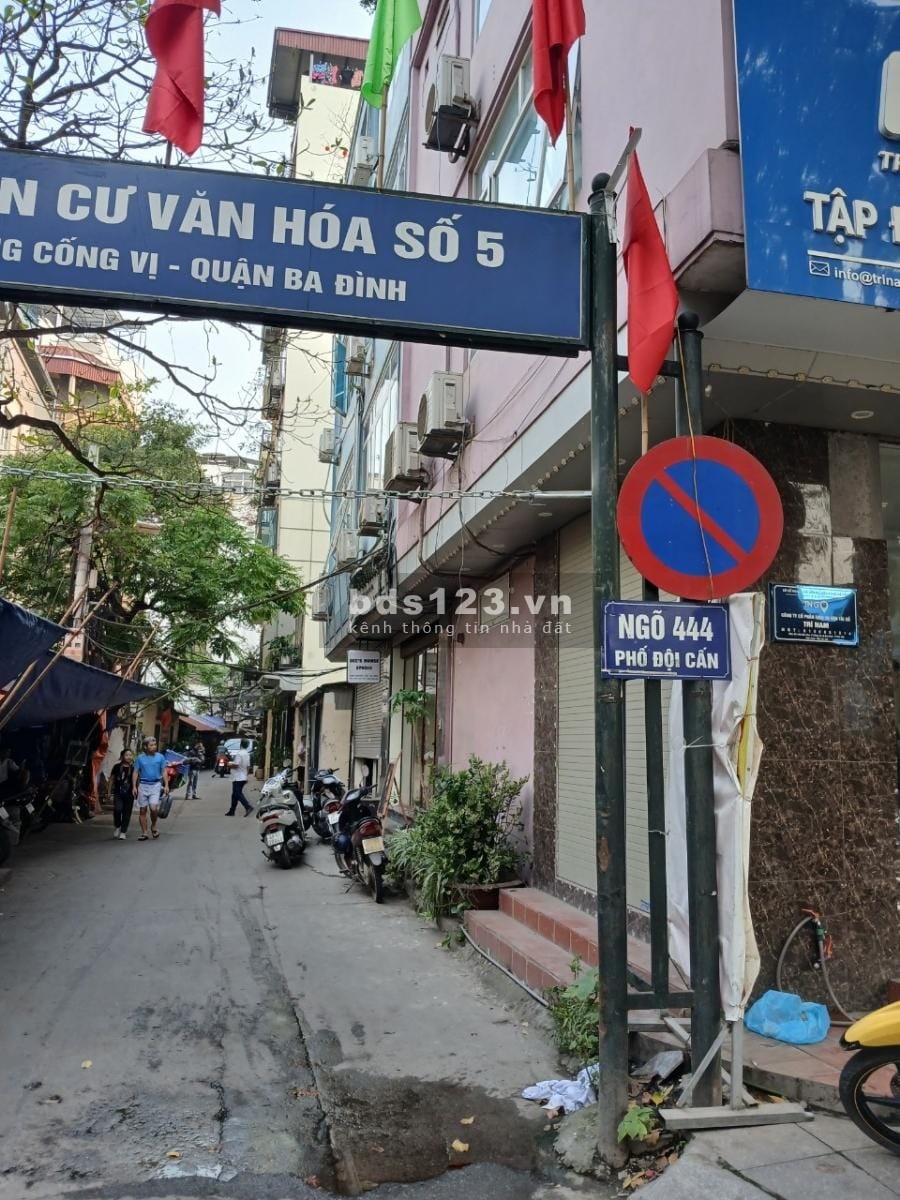 Bán nhà Đội Cấn 76M MT4.4M dân trí cao ngập tràn tiện ích