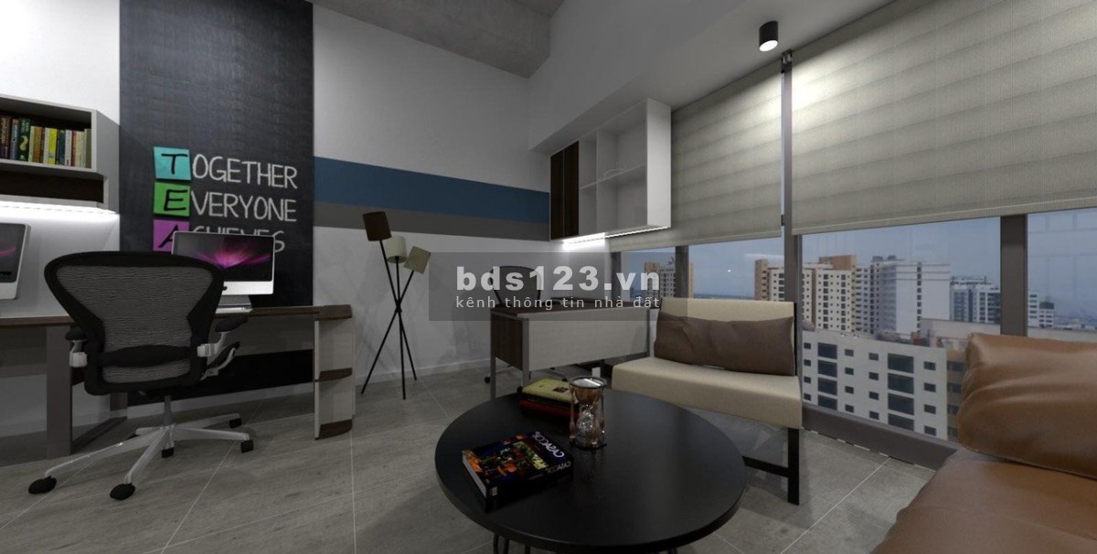 Văn phòng đập thông siêu rộng – The Sun Avenue 88m2