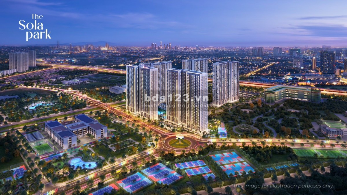 Cơ hội vàng chiết khấu 3% cho 500 căn hộ booking đầu tiên. Sola Park - Vinhome Smart City