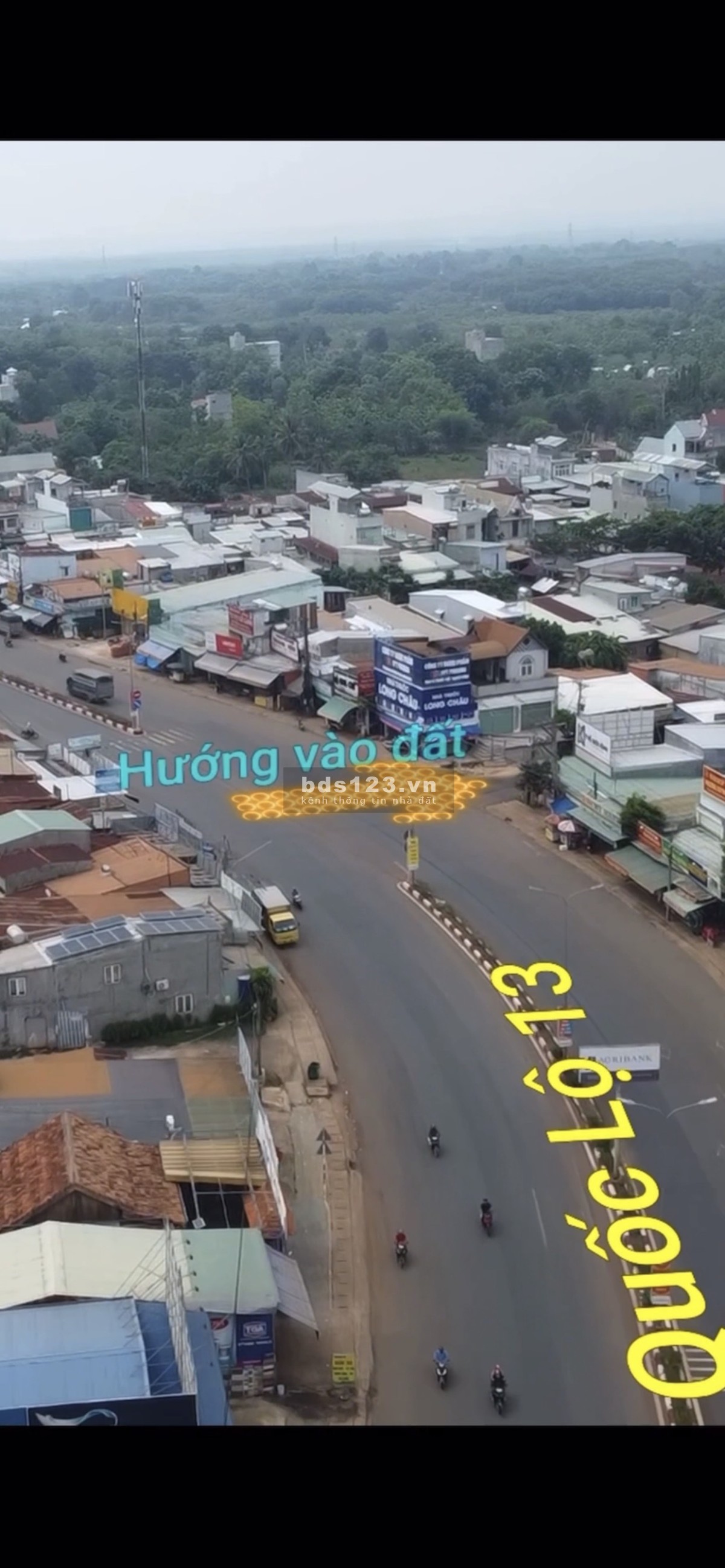 Bán 2 miếng (10X32=320M2) sổ riêng, trung tâm chợ thị xã, trường cấp (1, 2, 3) 320 triệu