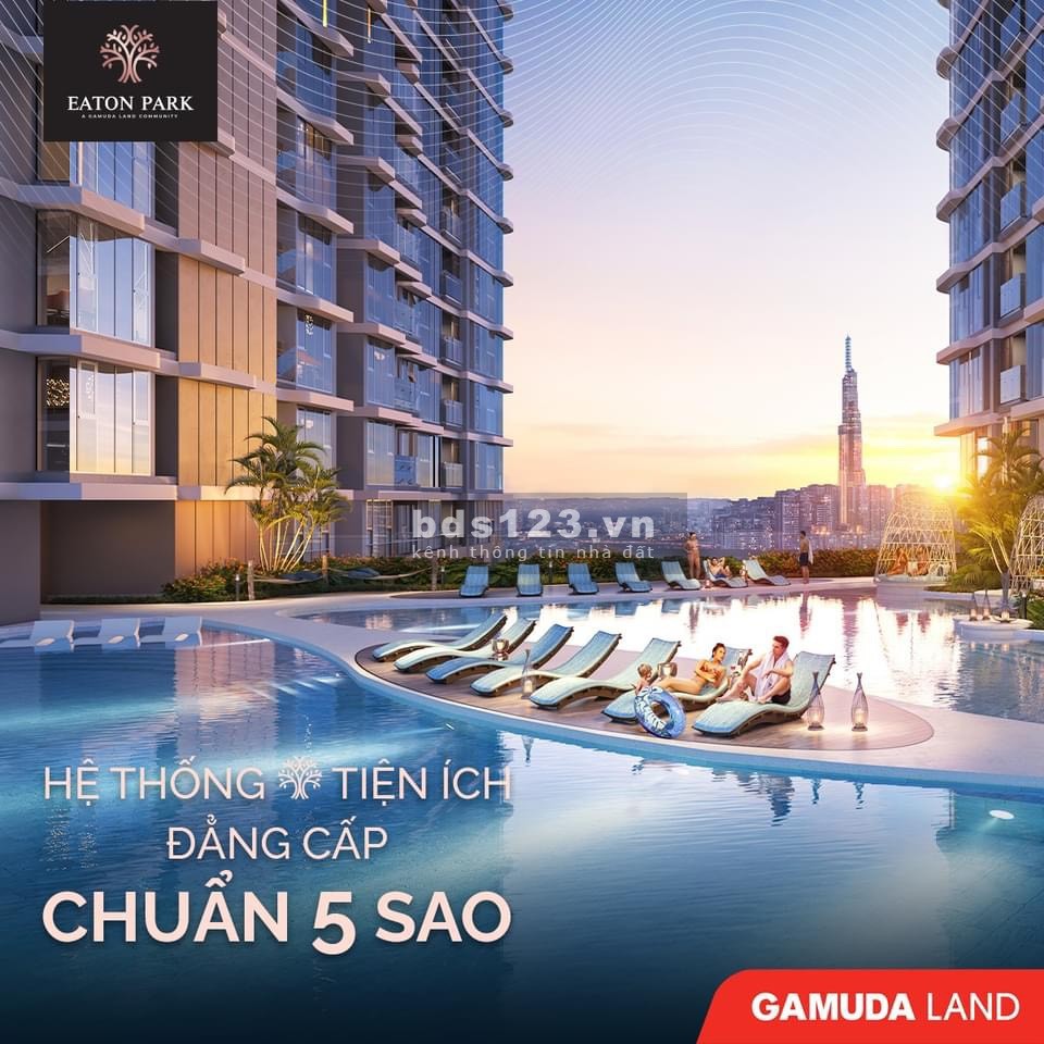 Mở bán đợt đầu tiên Căn hộ cao cấp Eaton Park Quận 2 - chỉ từ 620 triệu sở hữu ngay căn hộ 3PN