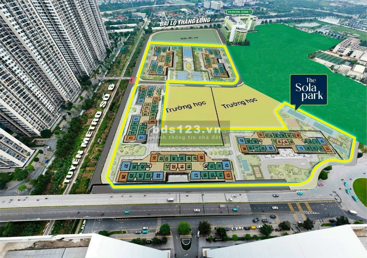 Nhận Booking sớm CH dự án The Sola Park - Imperia smart city2 - Vị trí đắc địa PK cuối cùng vinsmart