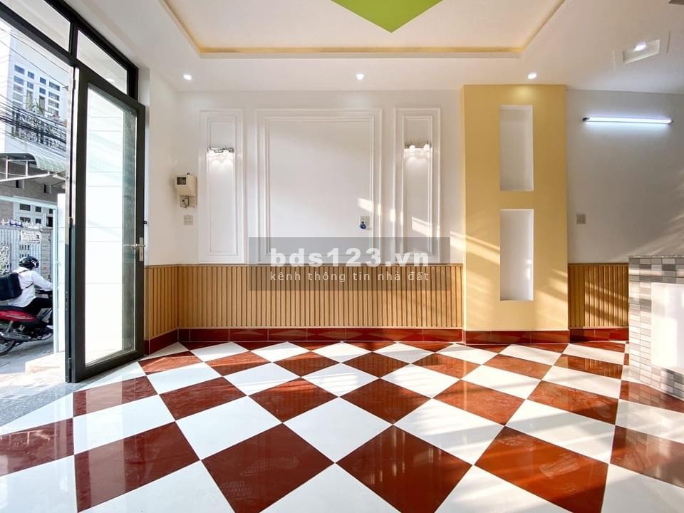 Nhà lầu mới đẹp hẻm Tầm Vu kế Cầu Hưng Lợi