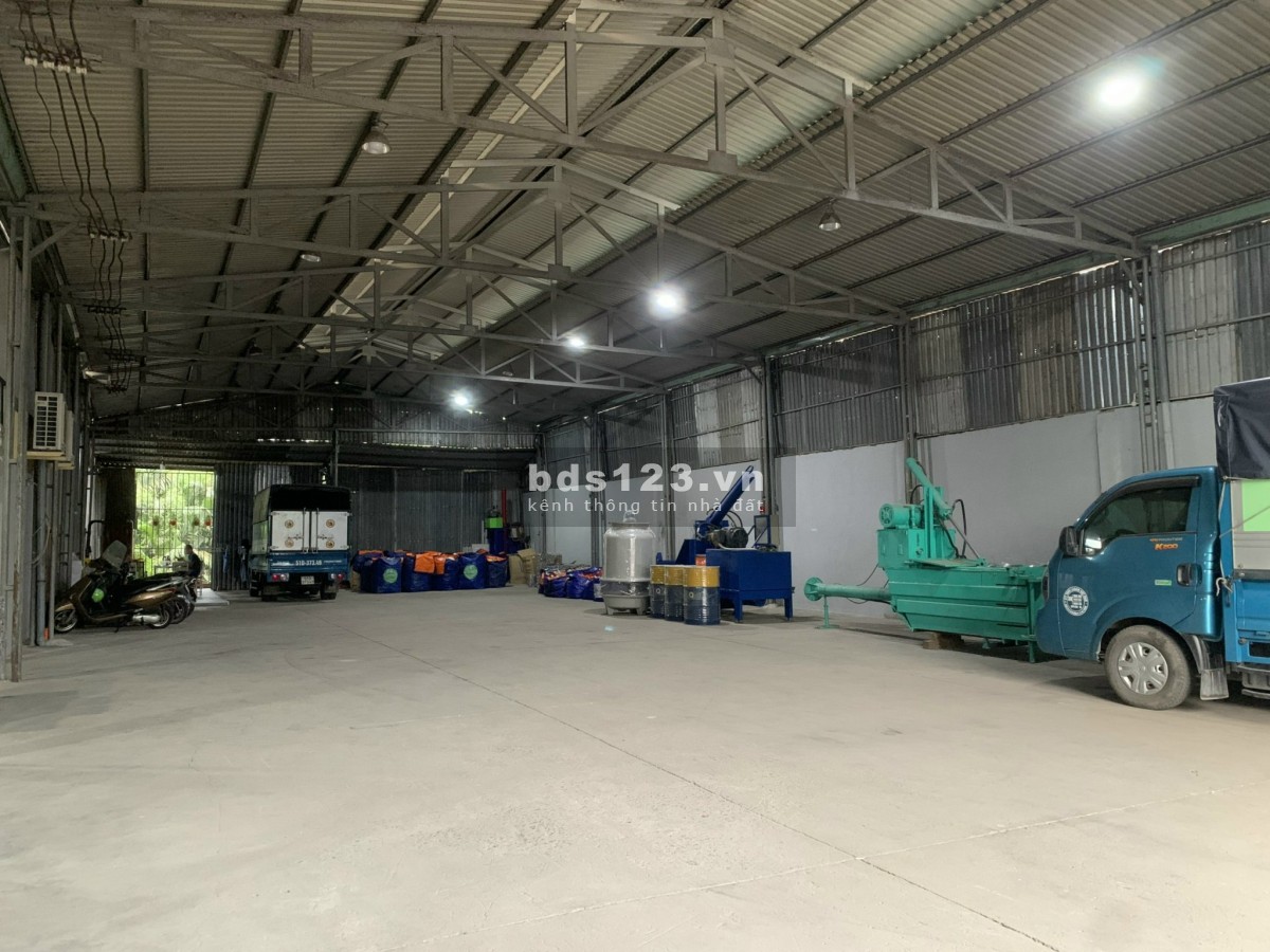 Cho thuê mặt bằng, kho xưởng 600m2 Nguyễn Duy Trinh, Phường Phú Hữu, Quận 9