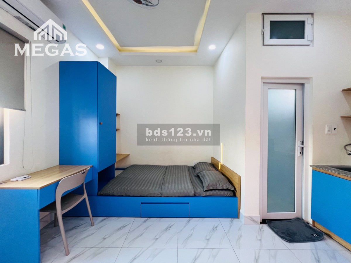 Căn hộ ban công full nội thất, giá rẻ ngay công viên Hoàng Văn Thụ, công viên Gia Định
