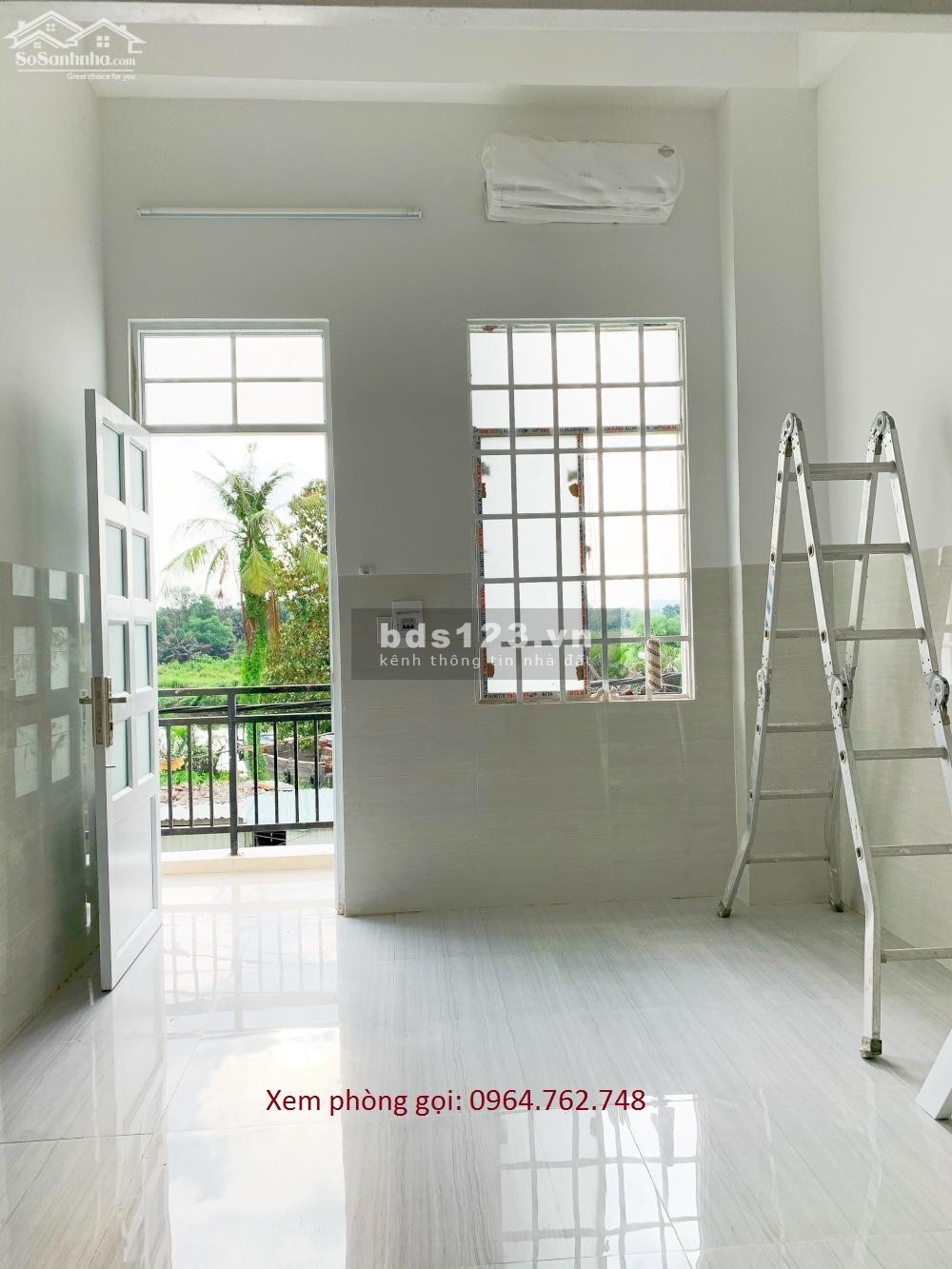 Cho thuê chung cư mini 35m2 có máy lạnh, nước nóng kèm ban công, free wfii và để xe