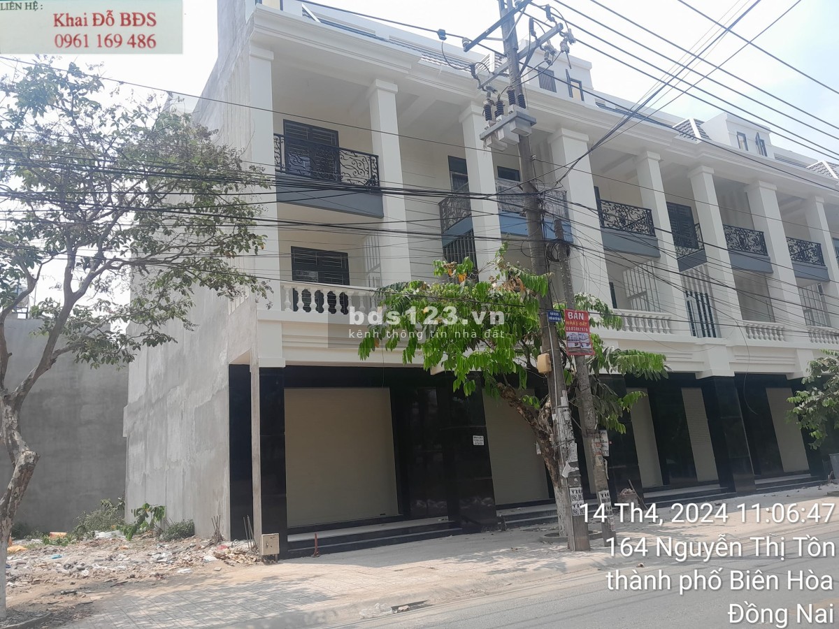 Nhà mặt tiền kinh doanh đường Nguyễn Thị Tồn - Bửu Hoà - Biên Hoà