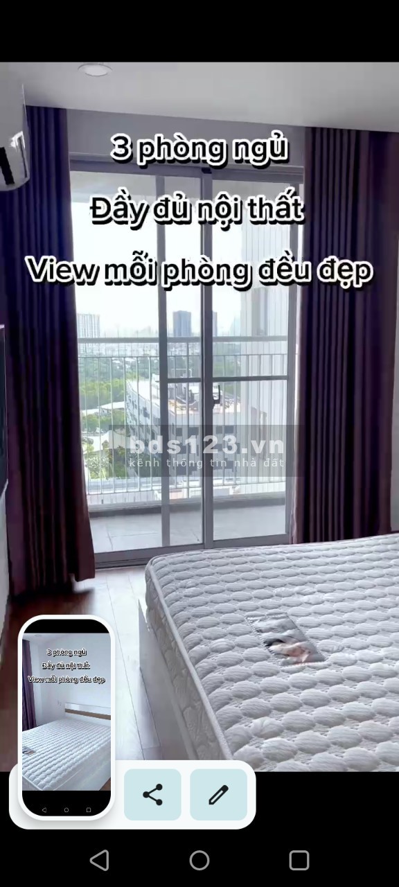 Cho thuê căn hộ Scenic Valley1, diện tích 110m2, 3 phòng ngủ, giá thuê 23 triệu, quận 7, HCM