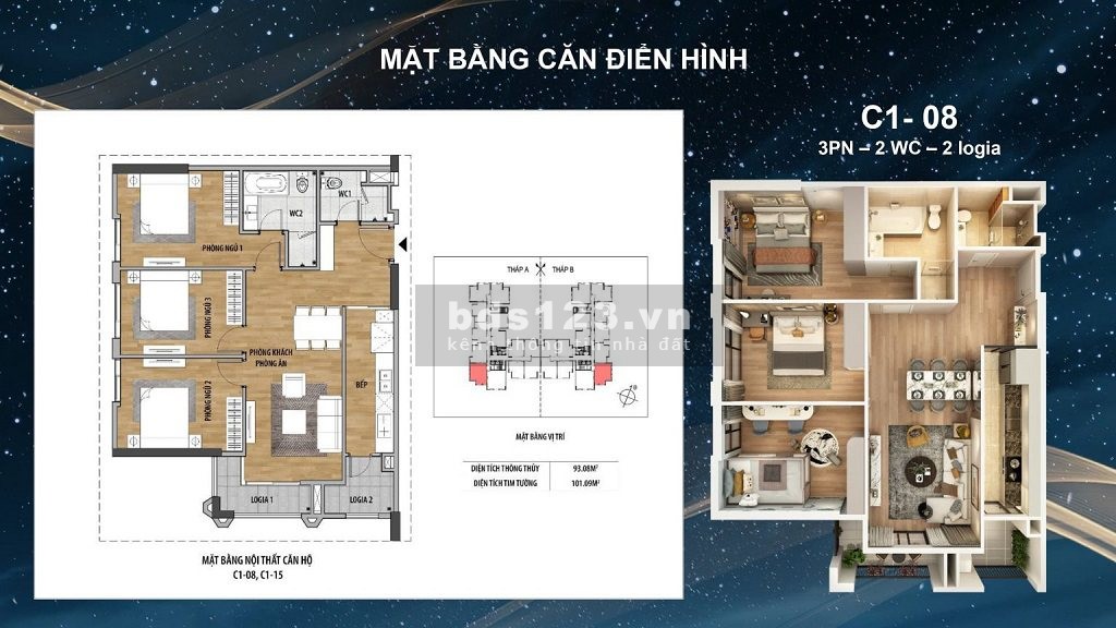 Mở bán tầng 15, 17, 18, 20, 21 chung cư Moonlight I Anlac Symphony